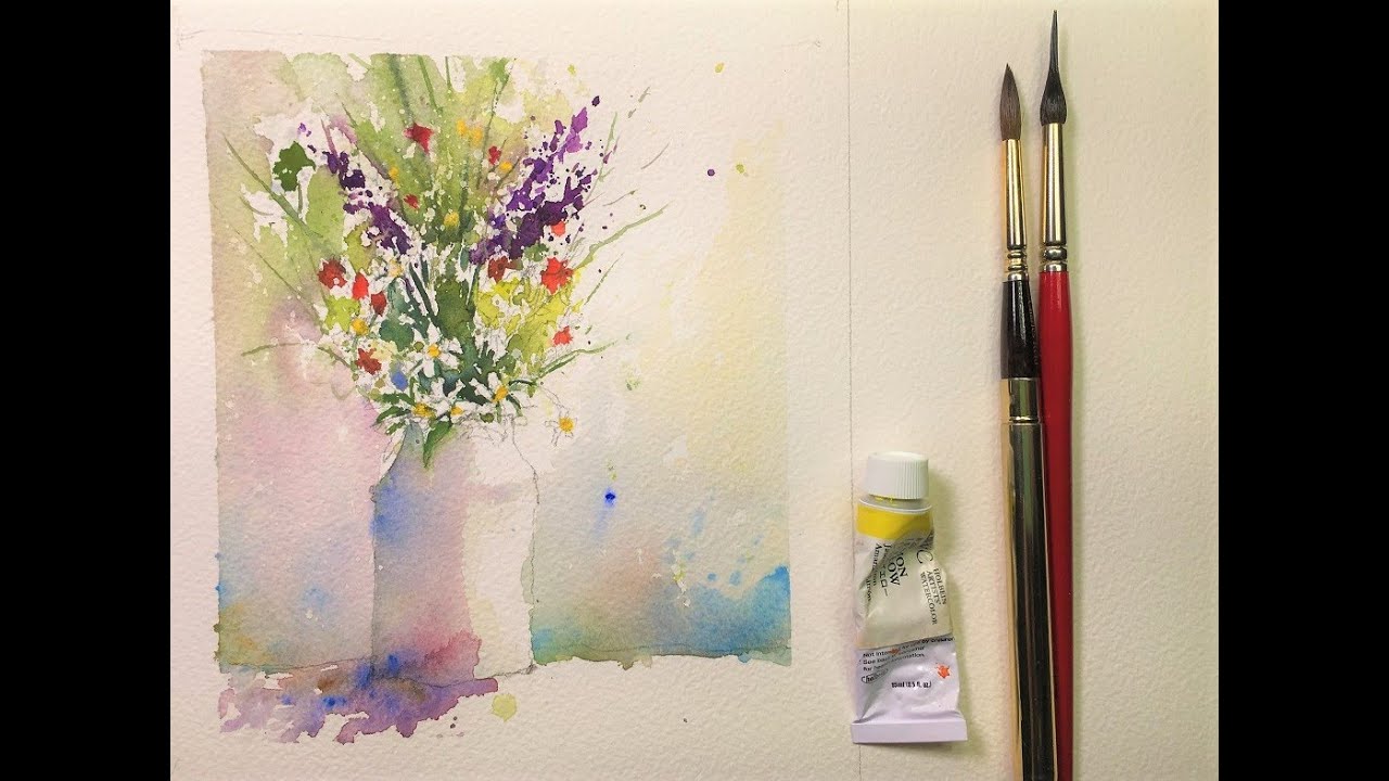 How to Render Flowers in Watercolor - with Chris Petri