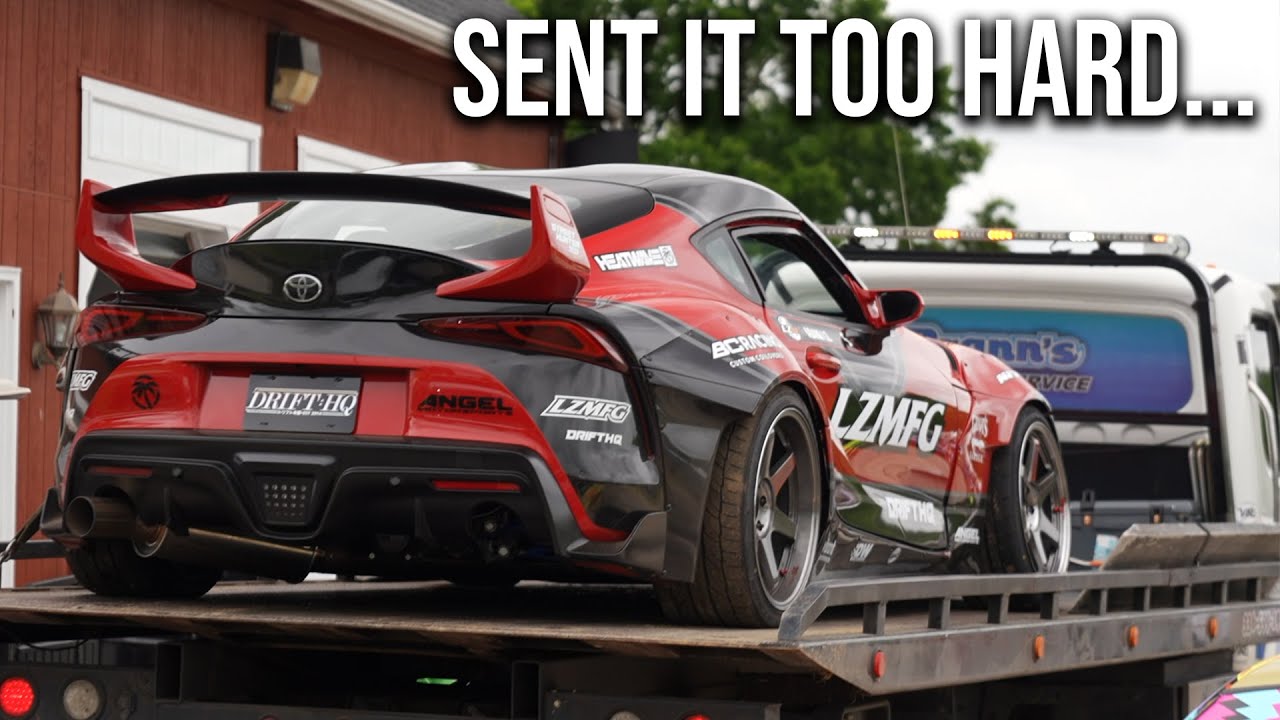 4 Rotor Supra Vs. Road Course - FLAT OUT!