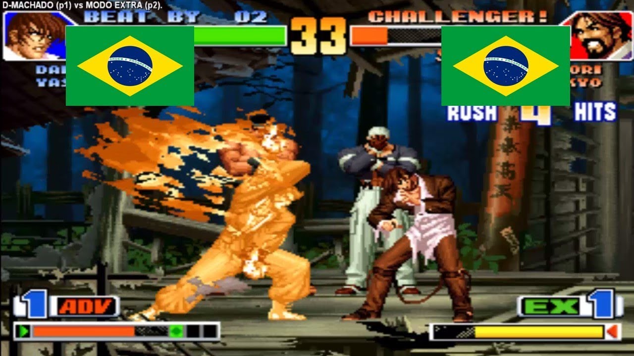 Kof 98 - D-MACHADO (brazil) vs MODO EXTRA (brazil) Fightcade