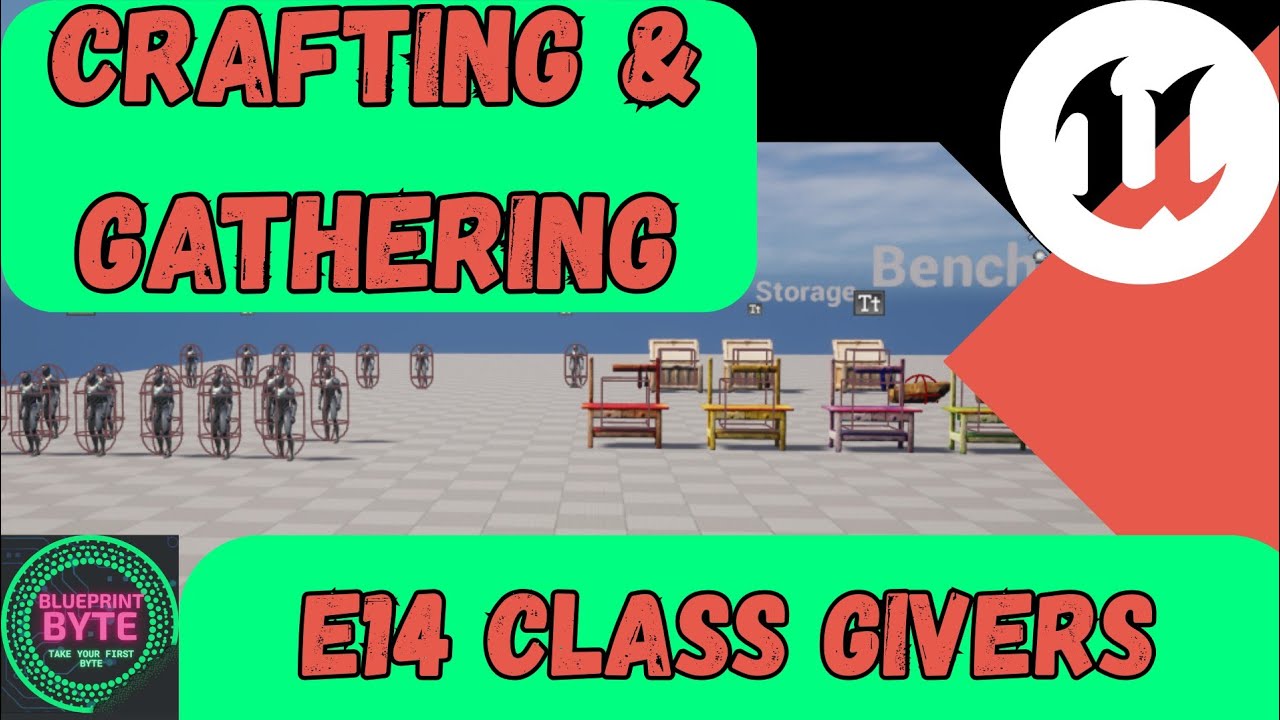 Crafting System - Part 14: Class Giver (Blueprint Only) UE5