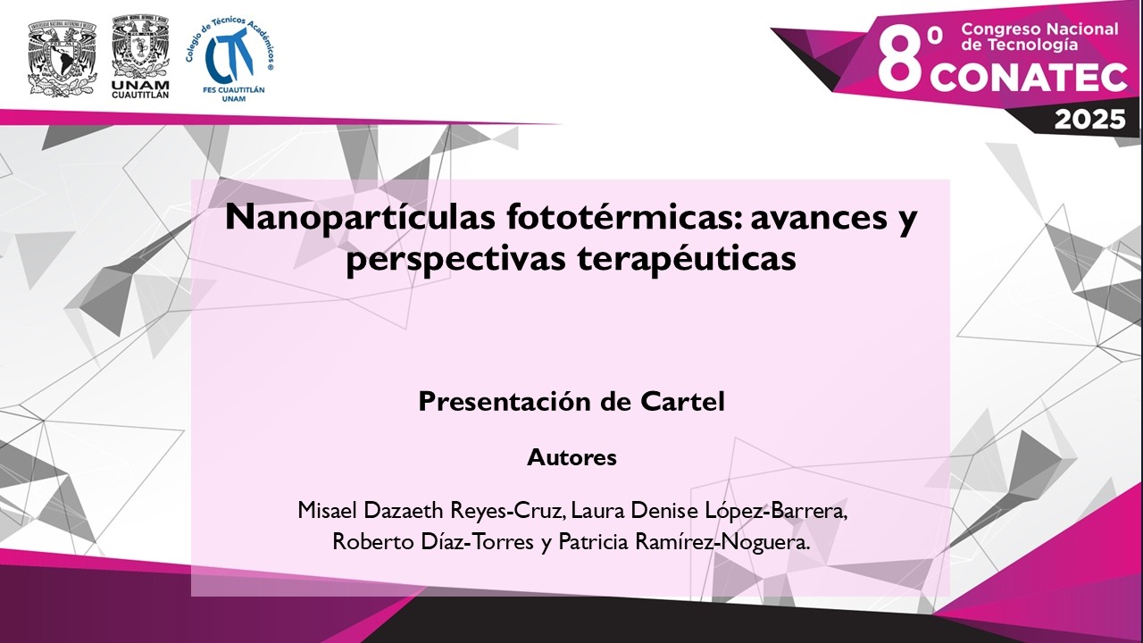 Nanopartículas fototérmicas: avances y perspectivas terapéuticas