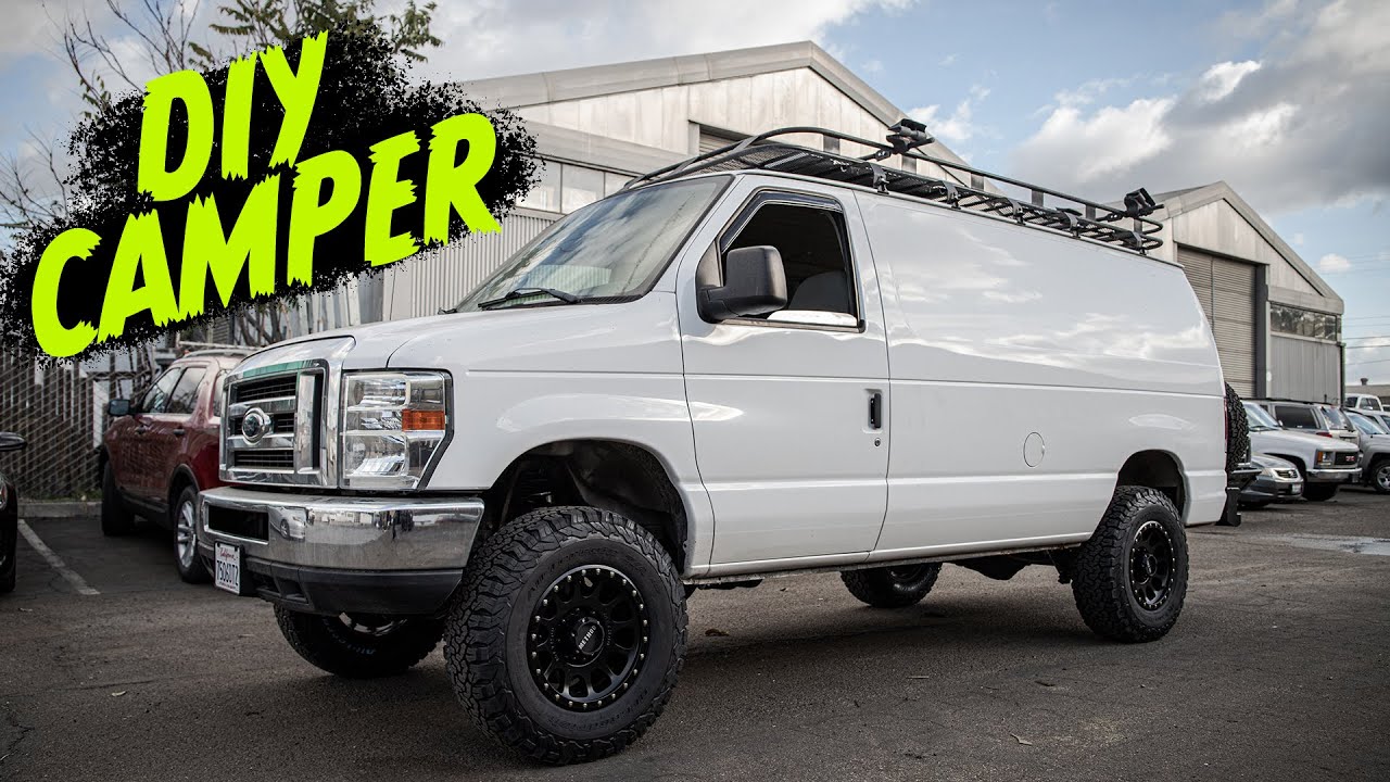Подъемник для кемпера Ford Econoline на 6 дюймов своими руками
