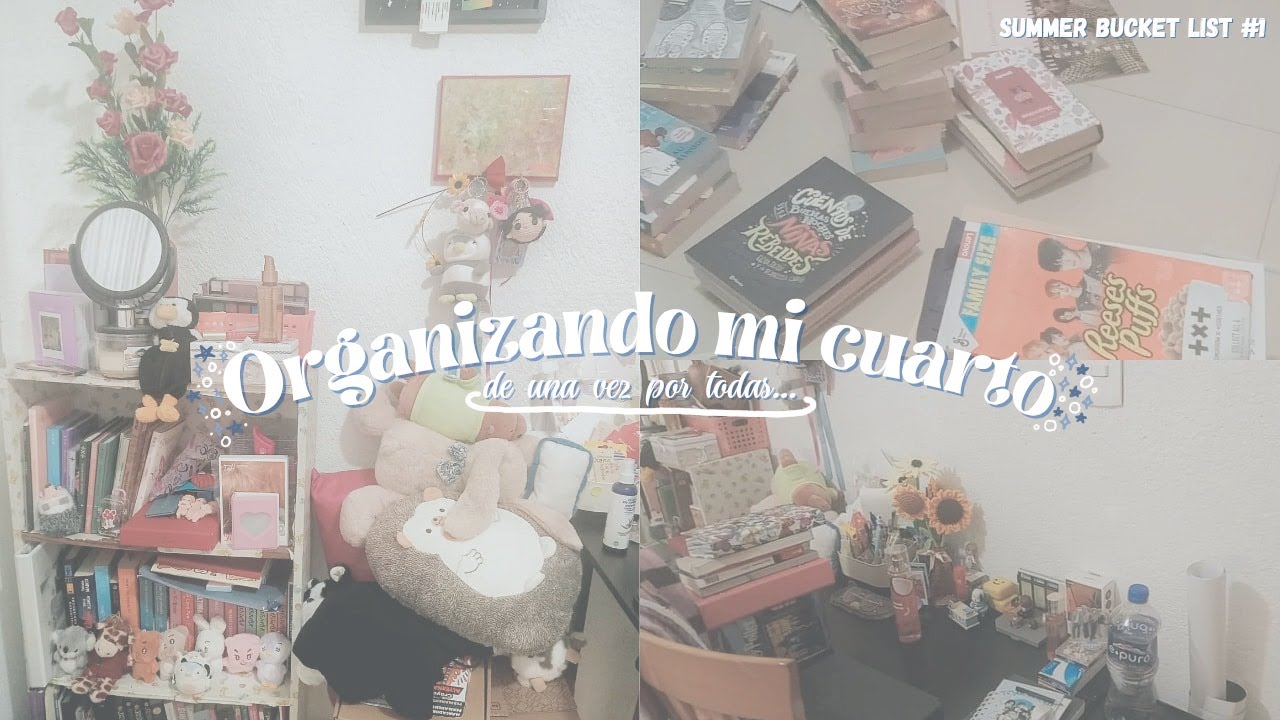 ☀︎ Summer Bucket List #1: Organizando mi cuarto de una vez por todas… | nostalgia y renovación ⋆˙⟡