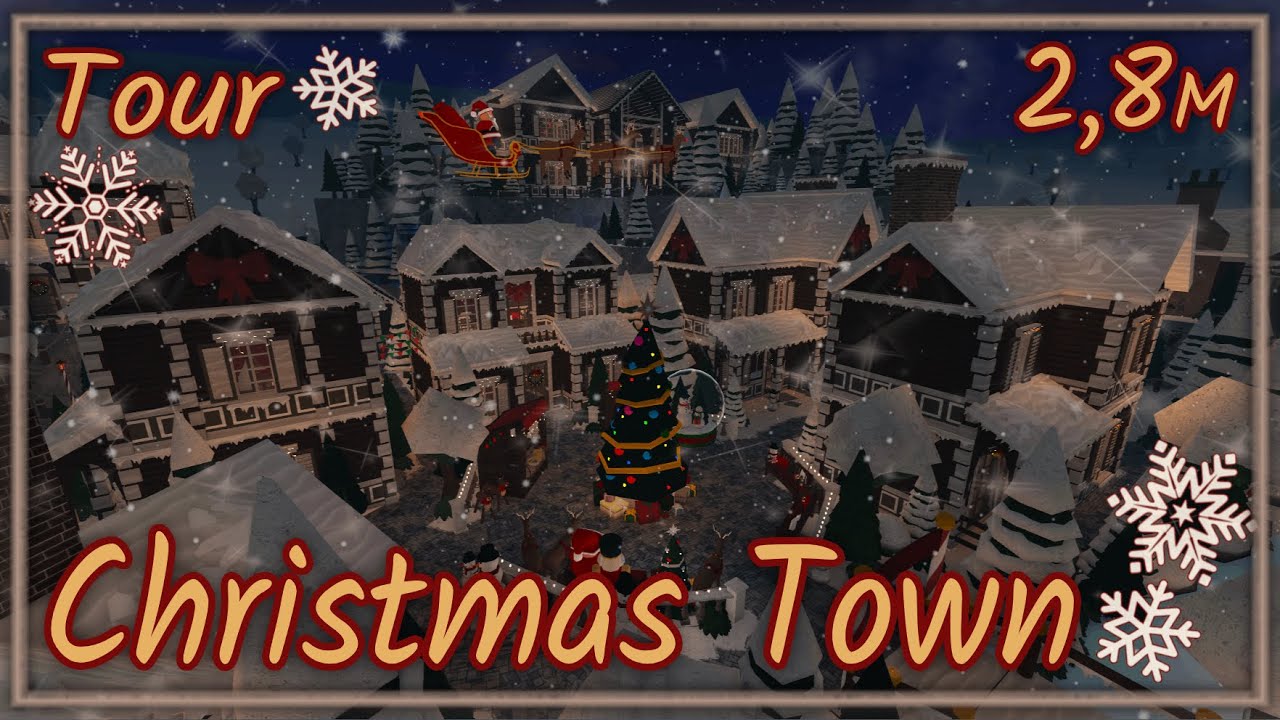 Рождественский ГОРОДОК 🎄🎁 Зимний городок SnowVille ❄️ ТУР (+закадровый голос)