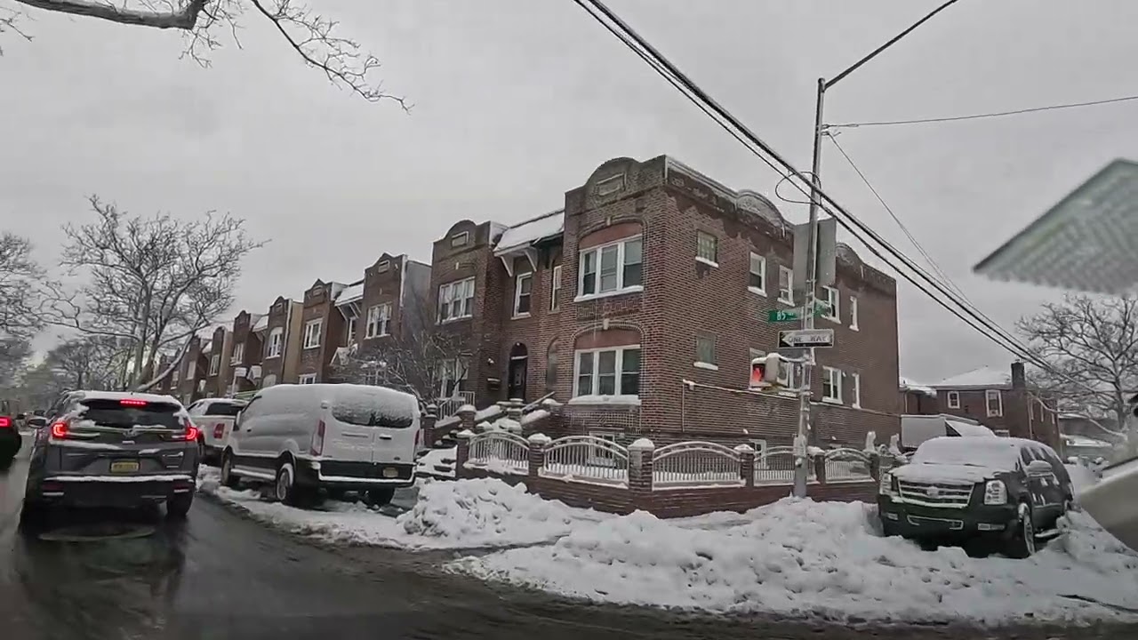 Elmhurst to Citi Field after snow storm