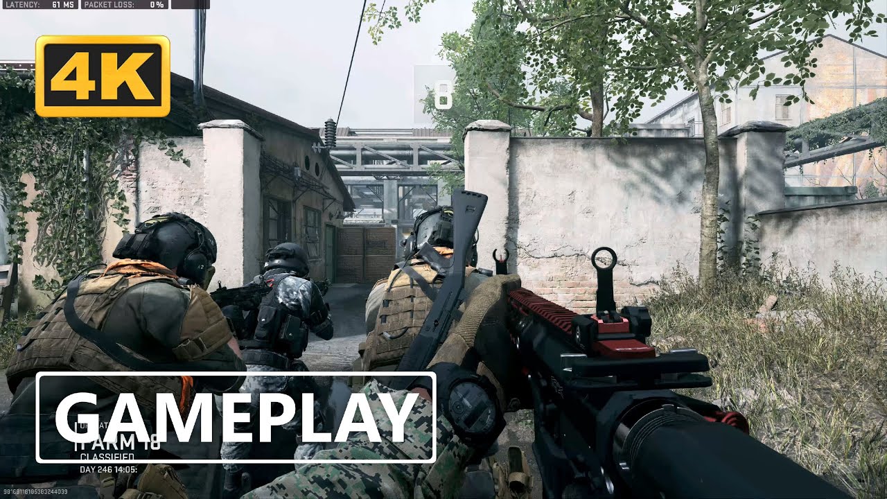 CoD Modern Warfare 2 S&D Gameplay 4K!