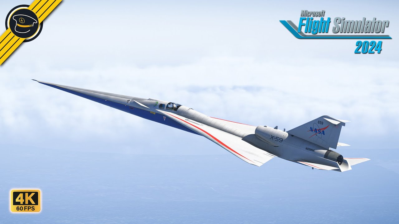 NASA X-59A QueSST - First Look : Not what I expected - MSFS 2024