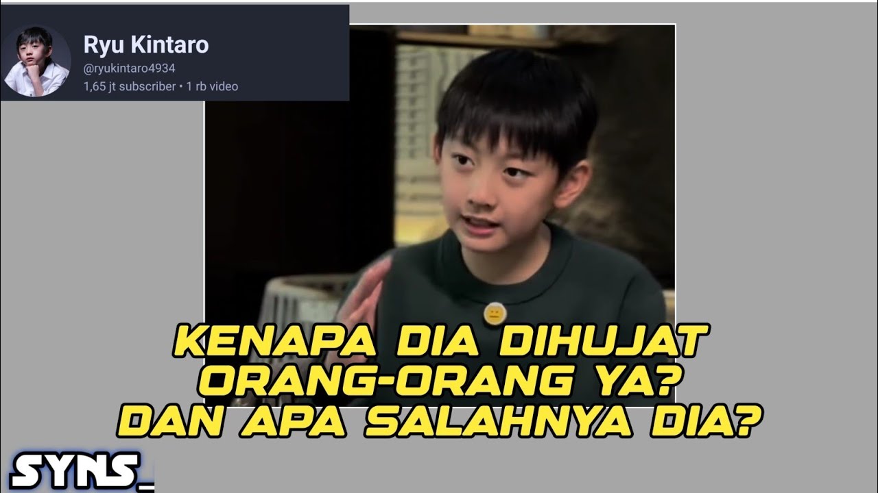 Ada Apa Dengan Ryu Kintaro Yang Disebut El Perintis ❔❓❔❓
