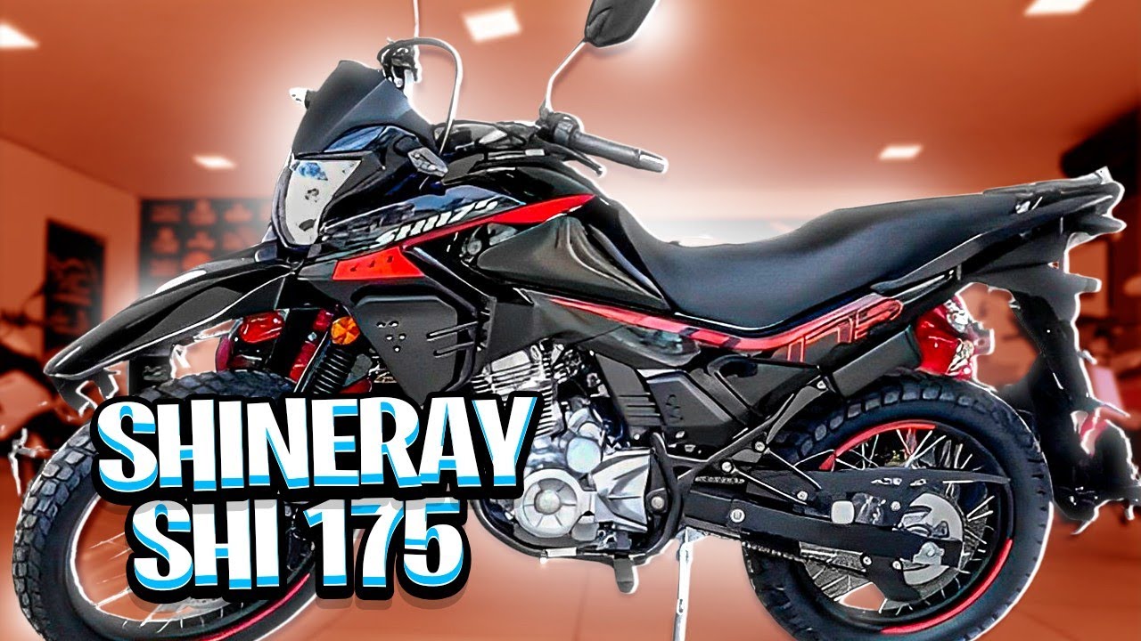 LANCAMENTO SHINERAY SHI 175 UMA CÓPIA DESCARADA DA HONDA BROS 160