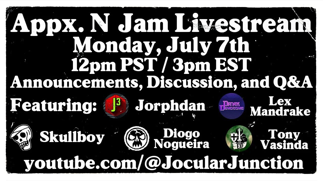 Appendix N Jam Livestream Hangout