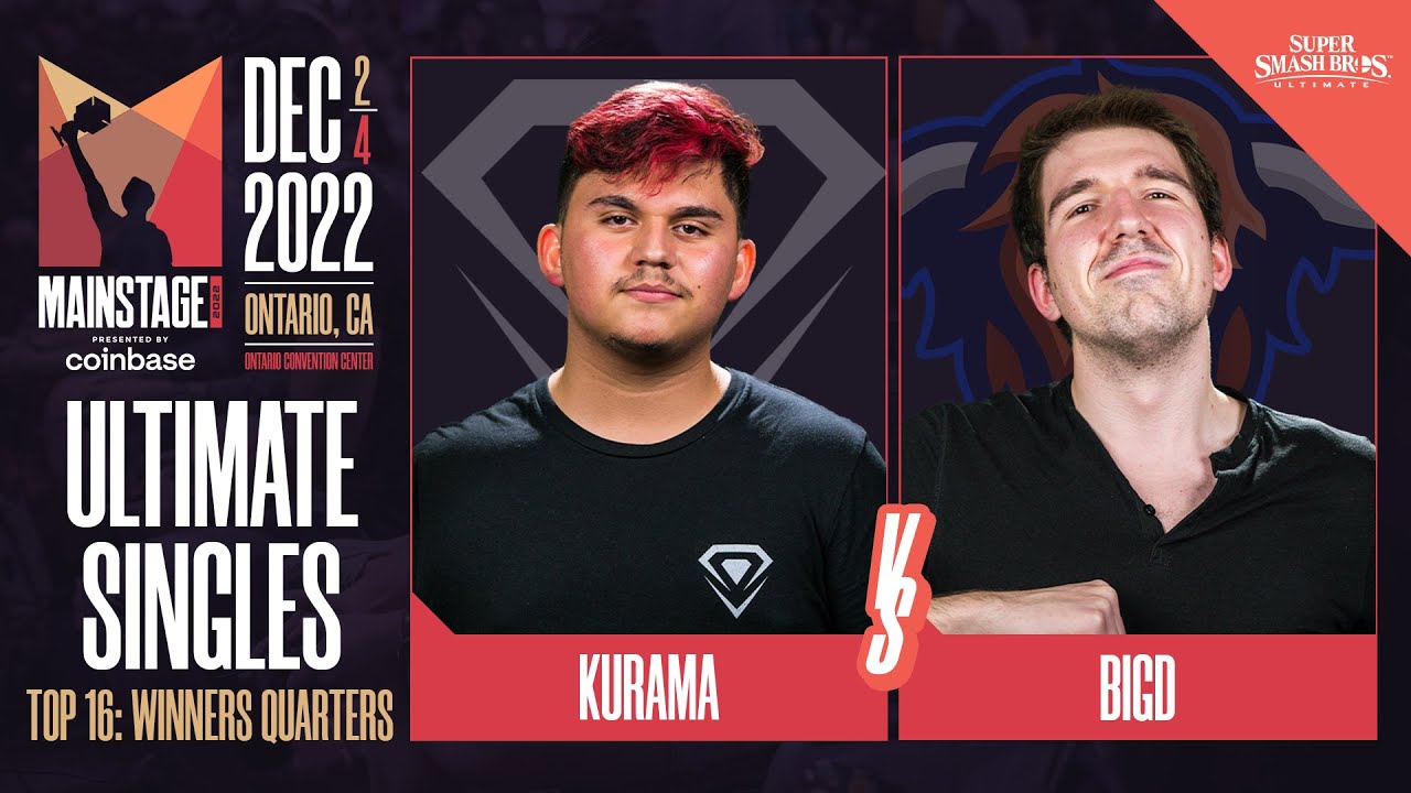 Kurama (Mario) vs Big D (Ice Climbers) - Ultimate Top 16 Winners Quarter-Final  - Mainstage 2022