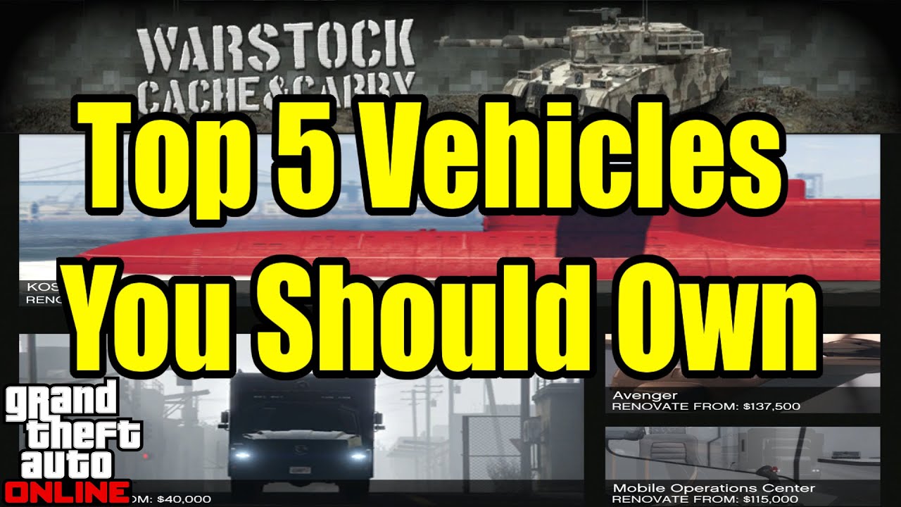 Top 5 Best Warstock Vehicles in GTA 5 Online
