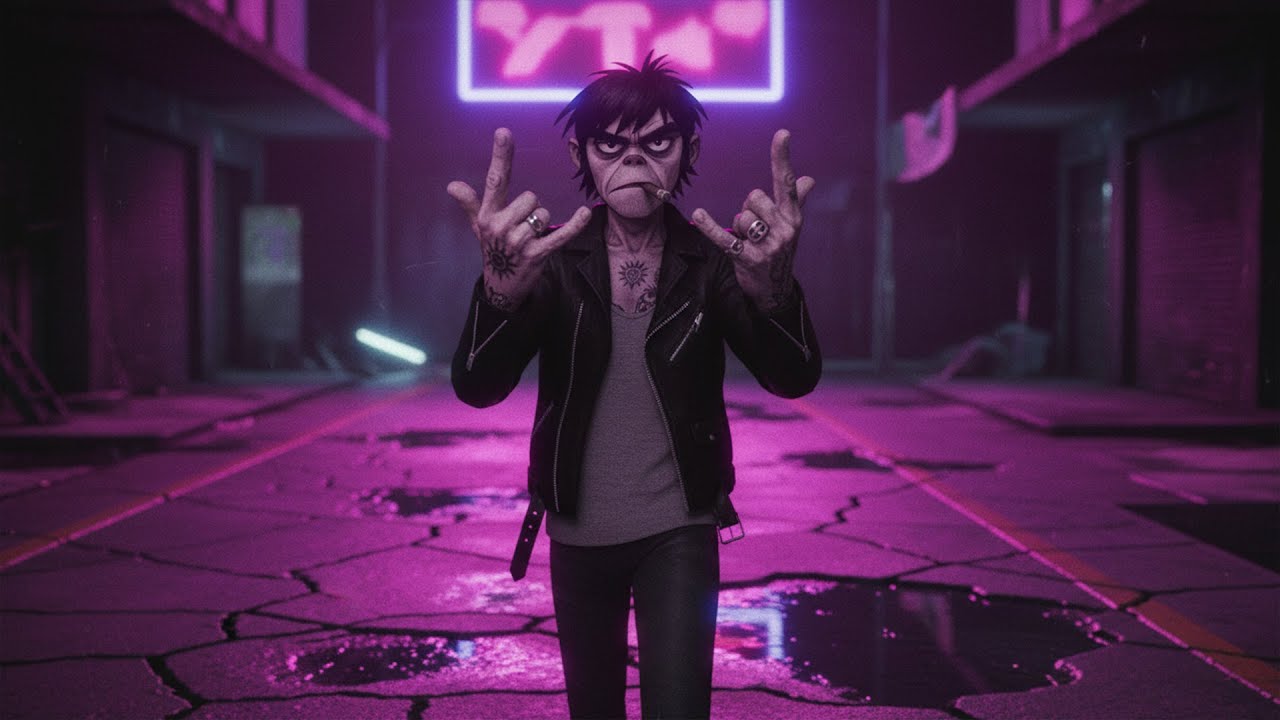 Urban Rebel – Inspired by Gorillaz AI Trip-Hop Remix [2000s Electro Pop Album]