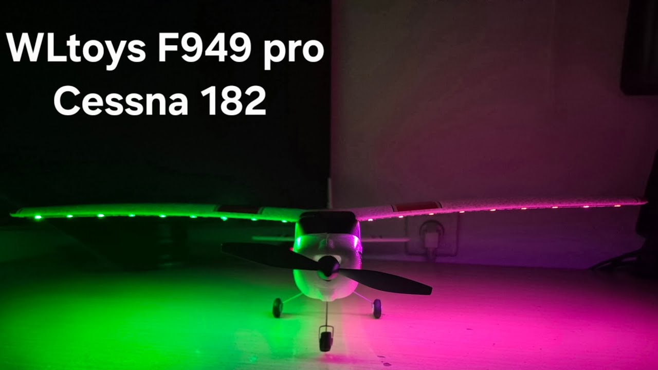 WLtoys F949 pro - Cessna 182 [beginner RC plane]