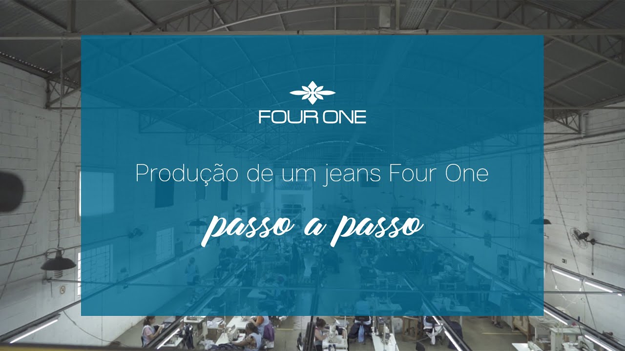 Passo a Passo da produção de um jeans na fábrica
