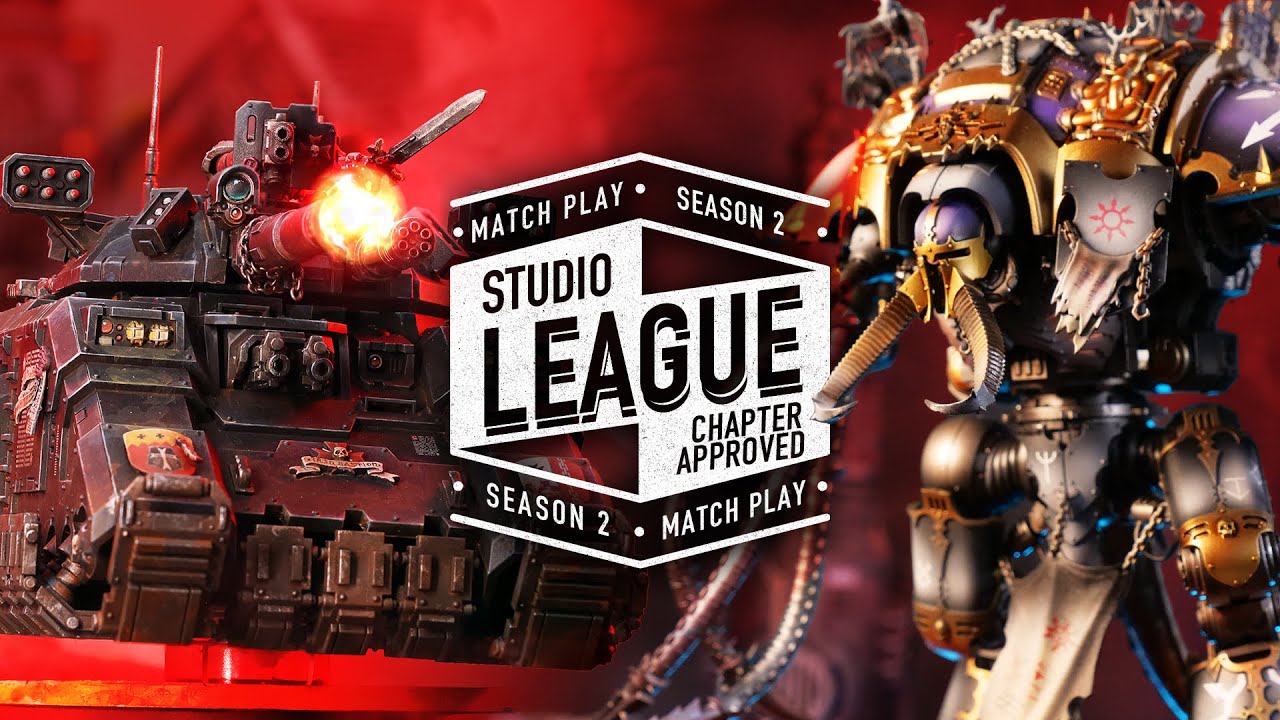 Chaos Knights vs Black Templar | Studio League Season 2 - Game 10