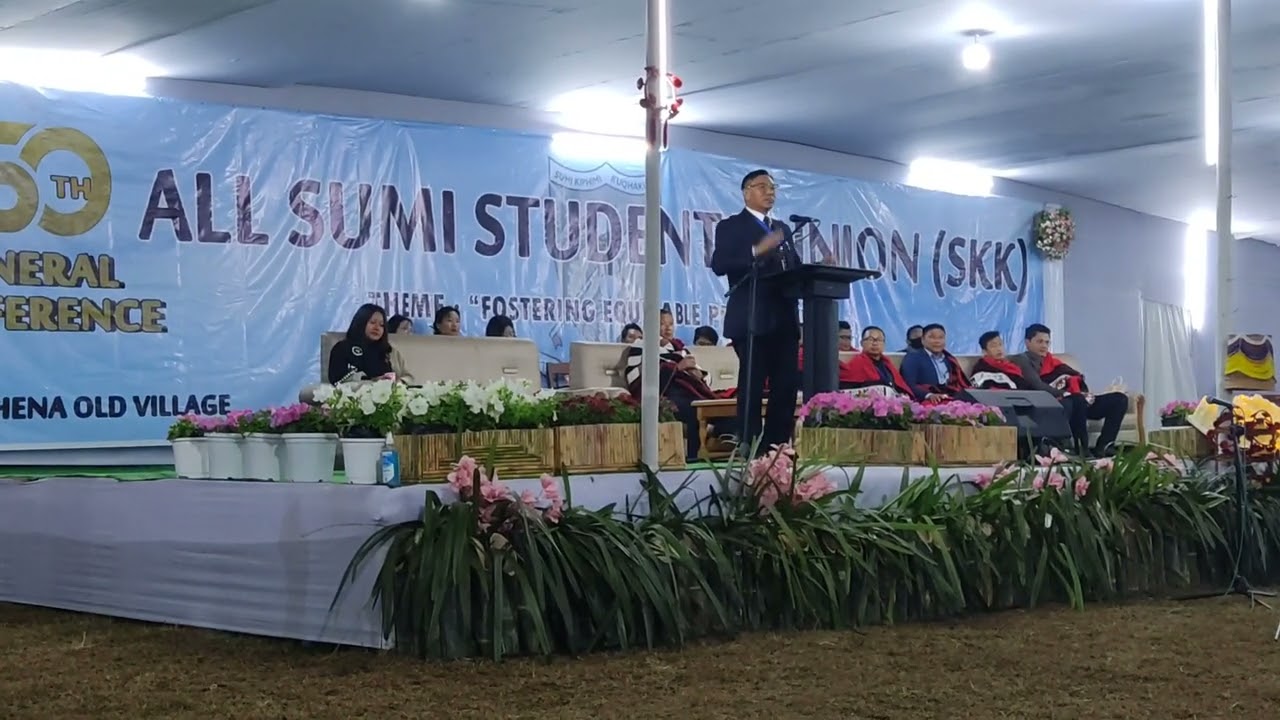 Dr. Hotokhu Chishi Rtd. Director Health & Family Welfare (Dental) Speech at 50th (SKK)