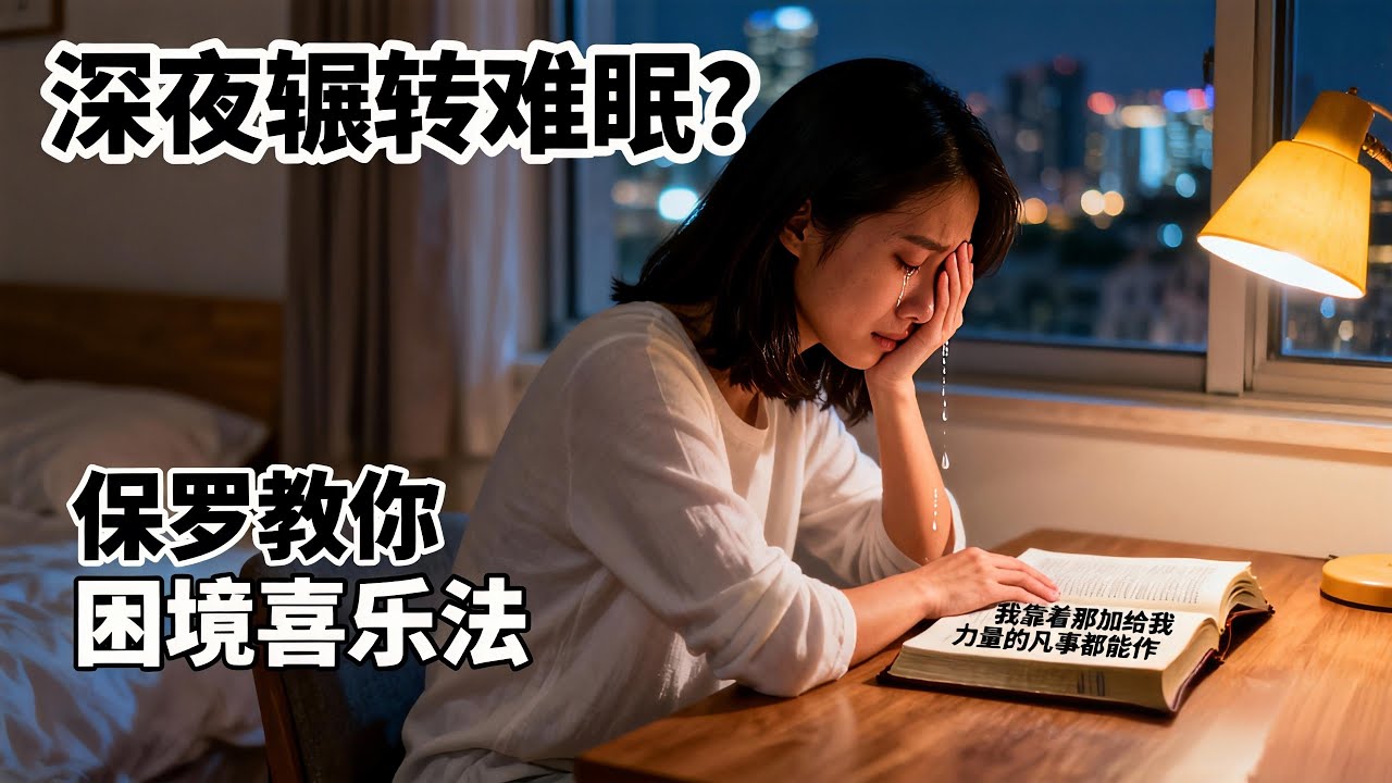 深夜辗转难眠？保罗监狱中喜乐的秘诀，让你困境中也能靠主得力 #保罗的喜乐秘诀 #困境中靠主得力 #圣经真理 #信仰成长 #基督徒生活应用
