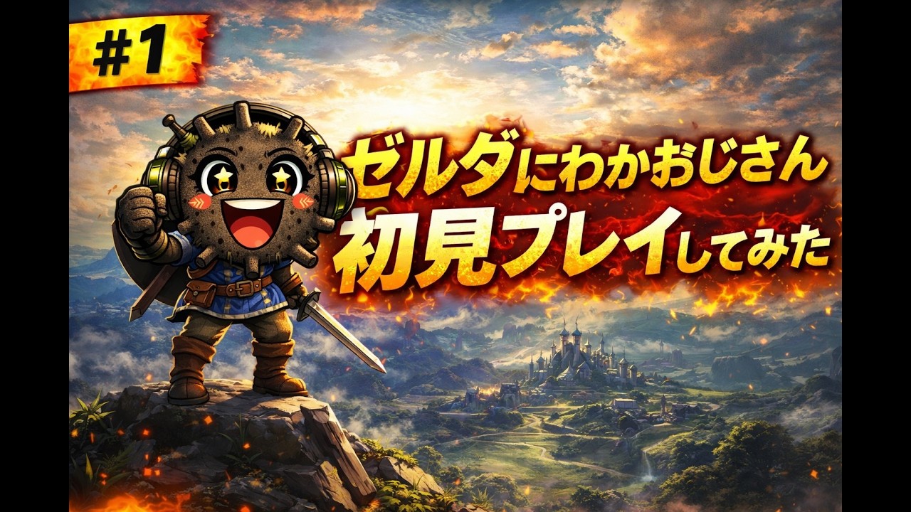 【完全初見】ガーディアン強すぎて心をへし折られた男のゼルダ初挑戦#1