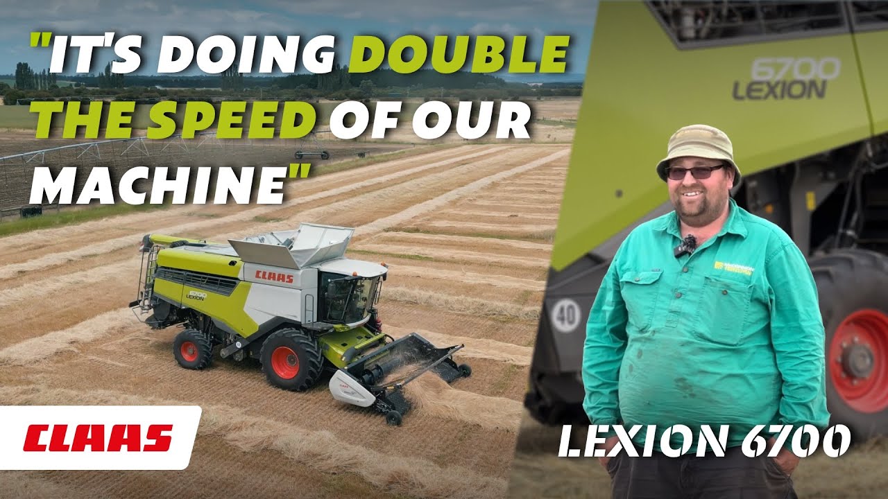 CLAAS LEXION - Marty McConnon | CLAAS Harvest Centres