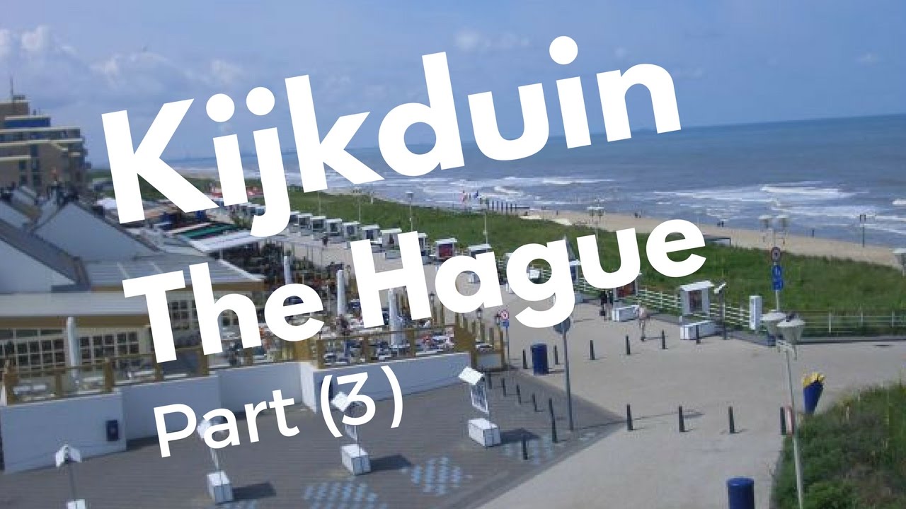 Kijkduin, walking the beach, The Hague (Den Haag), The Netherlands (5/5) Seaside resort Tour (4K)