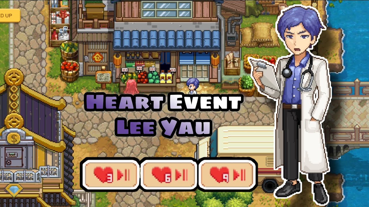 Heart Event Lee Yau (Sub Indonesia) | HARVEST TOWN