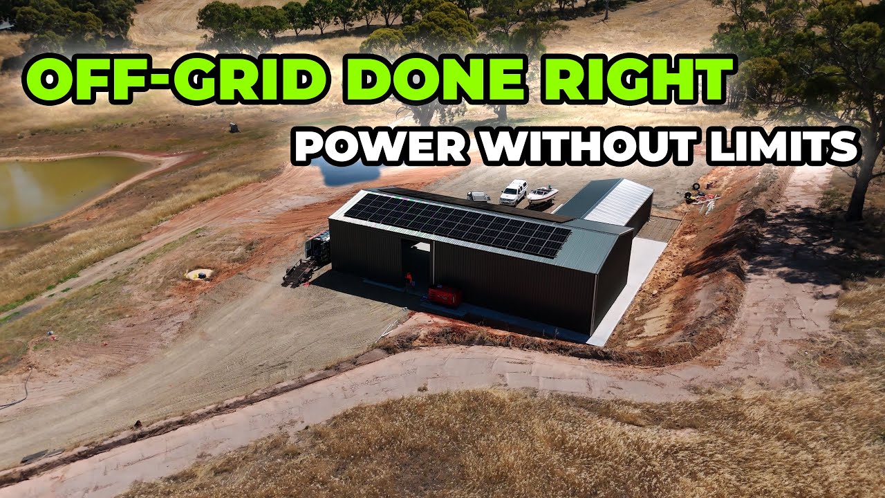 The ULTIMATE Off-Grid Solar & Battery System | Full Walkthrough