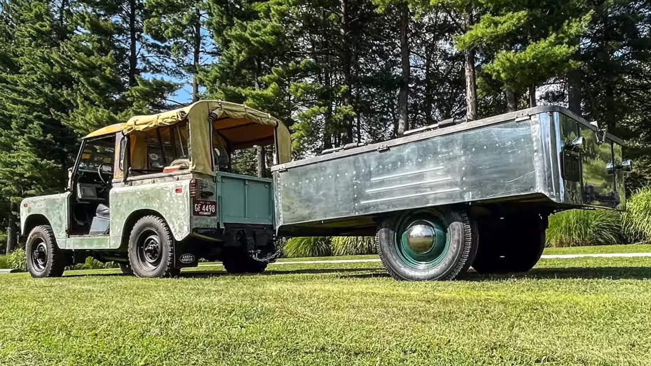 1948 A. J. Higgins Tent trailer, Polishing a Vintage Aluminum Trailer using the Zephyr kit