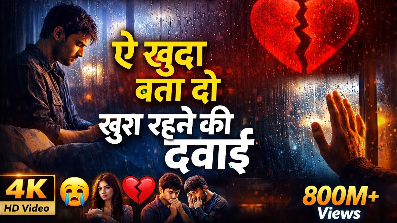A Khuda Bata Do Khush Rehne Ki Dawai 💔🍻 | Sad Heart Touching Song | A Khuda New Song 2026