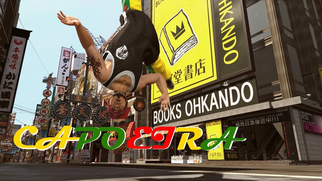 Yakuza Kiwami 2: Capoeira [Moveset mod]