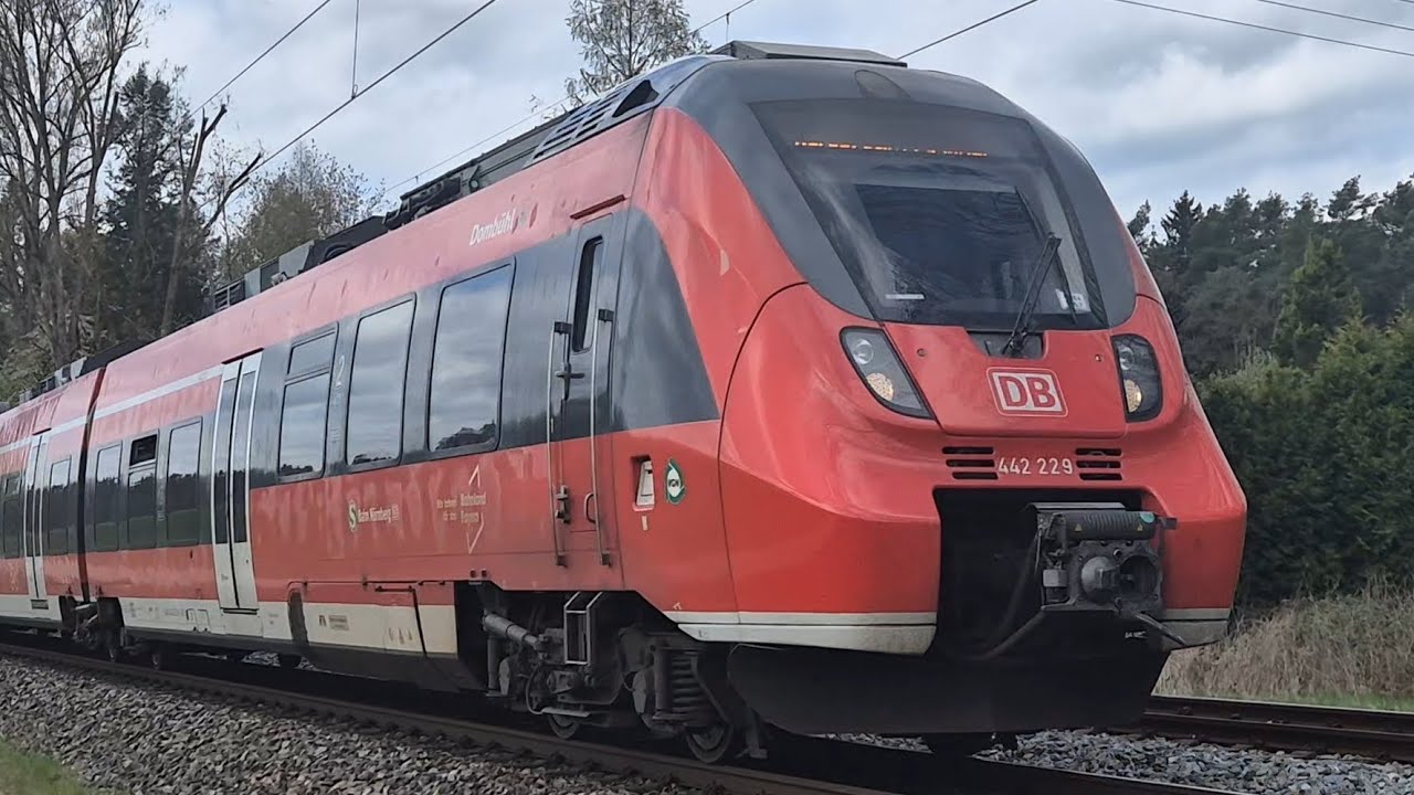 Die BR.442 der Talent 2 der S-Bahn Nürnberg