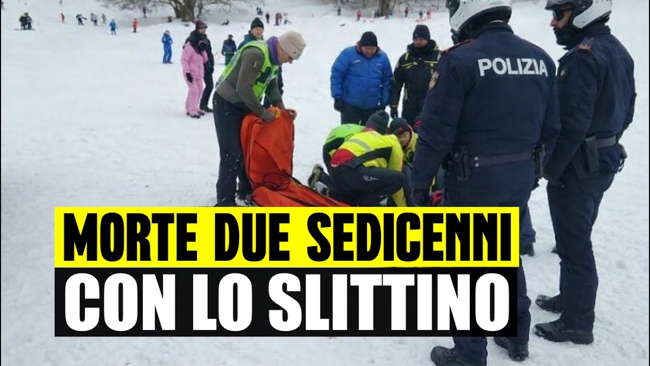TRAGEDIA, DUE SEDICENNI SI FANNO TRAINARE IN AUTO CON LO SLITTINO: MORTE DOPO SCHIANTO CONTRO ALBERO
