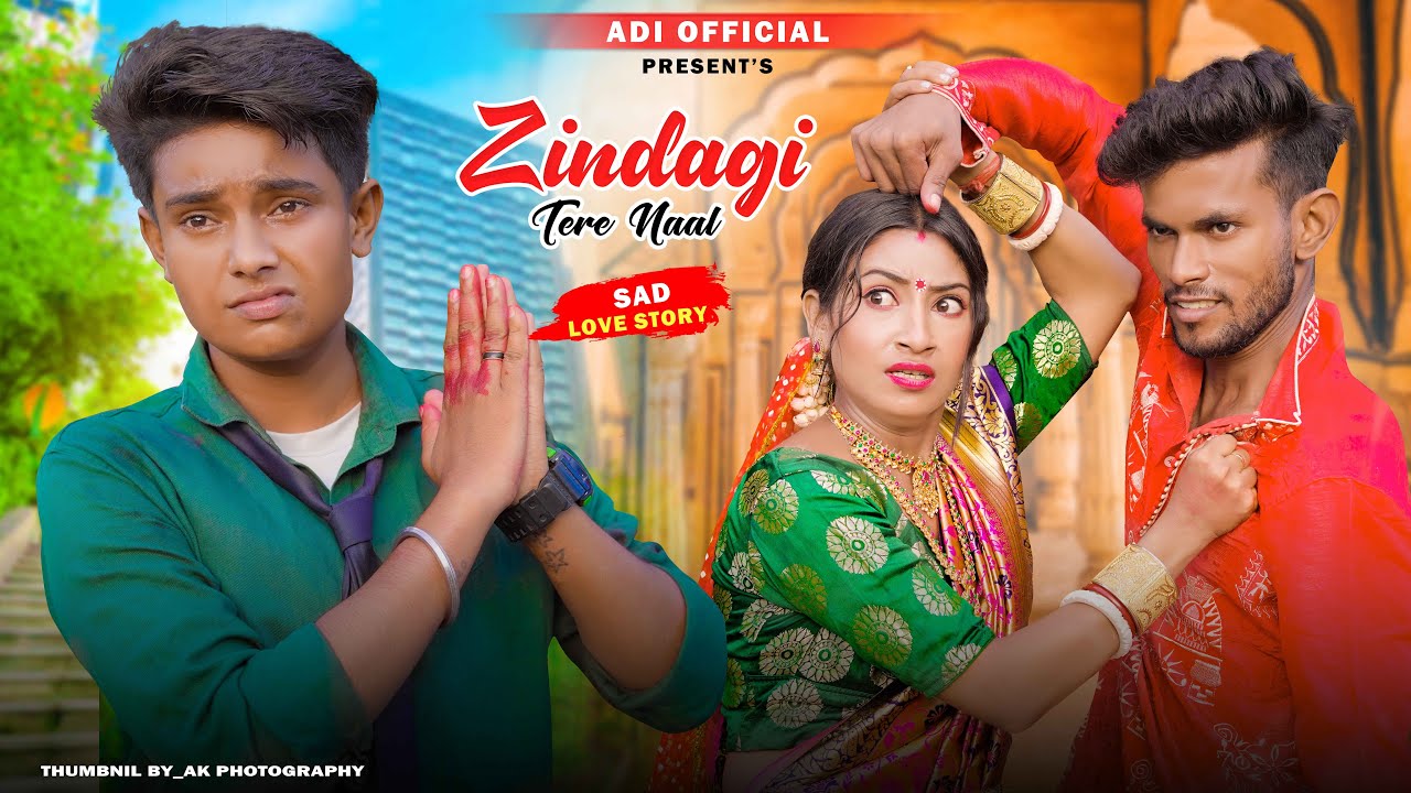 Zindgi Tere Naal cover | Rupali | Khan Saab | Vicky Sandhu | Gf VS BF Sad Love Story | ADI OFFICIAL