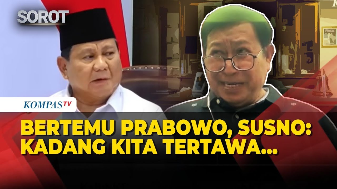Susno Duadji Cerita Suasana Pertemuan Presiden Prabowo & Tokoh ‘Oposisi’ di Kertanegara