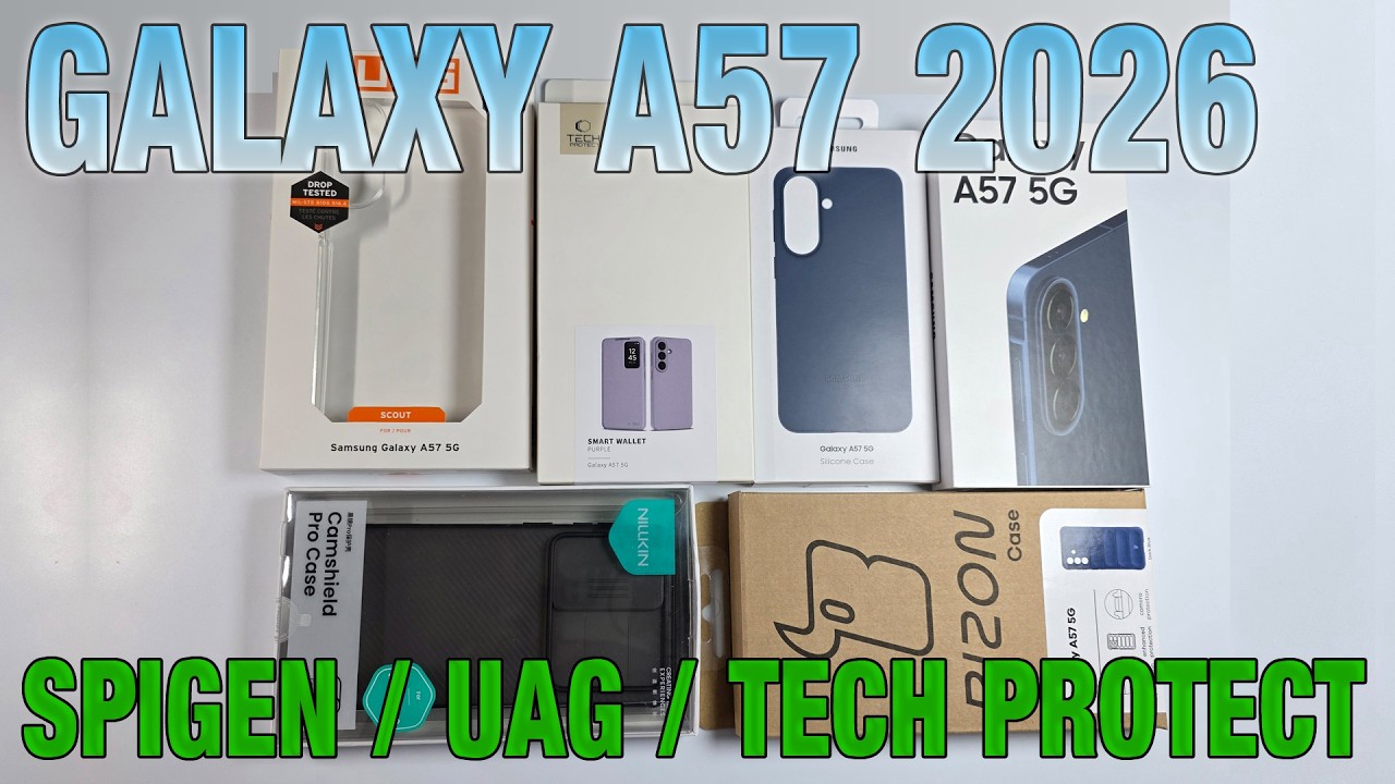 SAMSUNG GALAXY A57 (2026) - ETUI / CASE 4K
