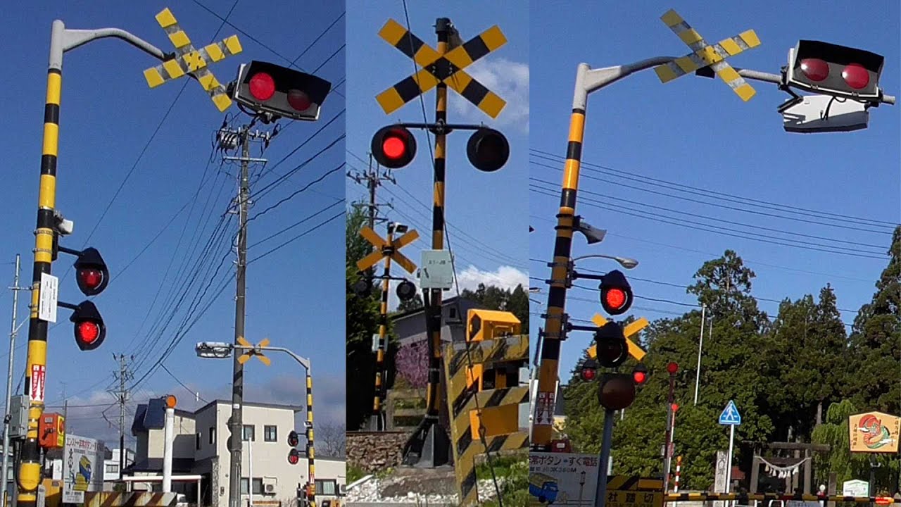 ★カンカン★【踏切】 秋田内陸縦貫鉄道 JR花輪線 奥羽本線