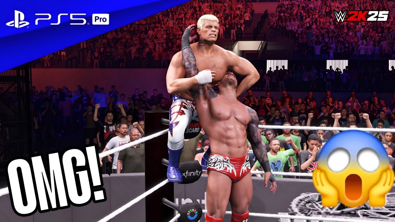 WWE 2K25 - Randy Orton vs. Cody Rhodes Extreme Rules Match at WrestleMania 42 | PS5 Pro [4K60 HDR ]