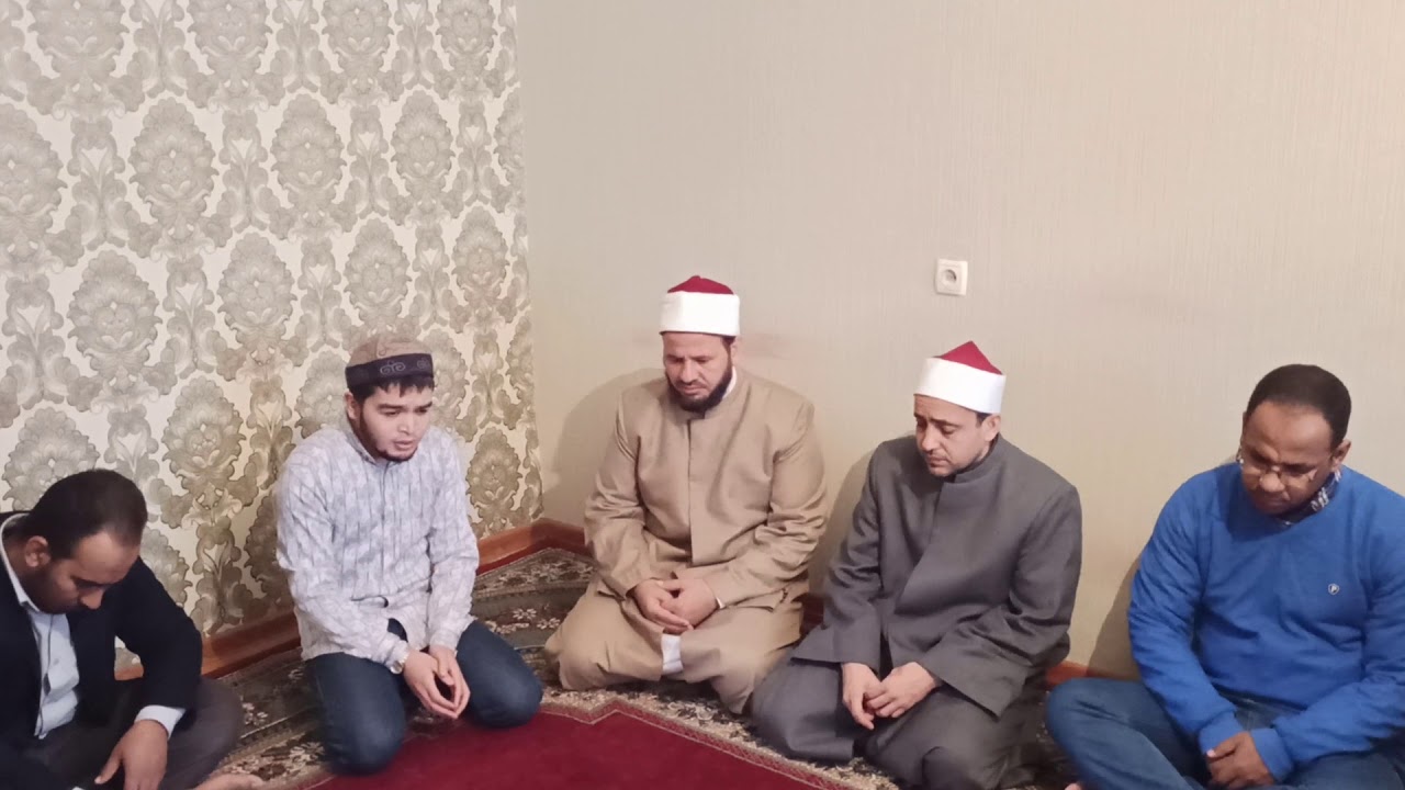 إجازة الطالب أبوبكر (من دولة قرغيزستان )مع دعاء ختم القرآن الكريم