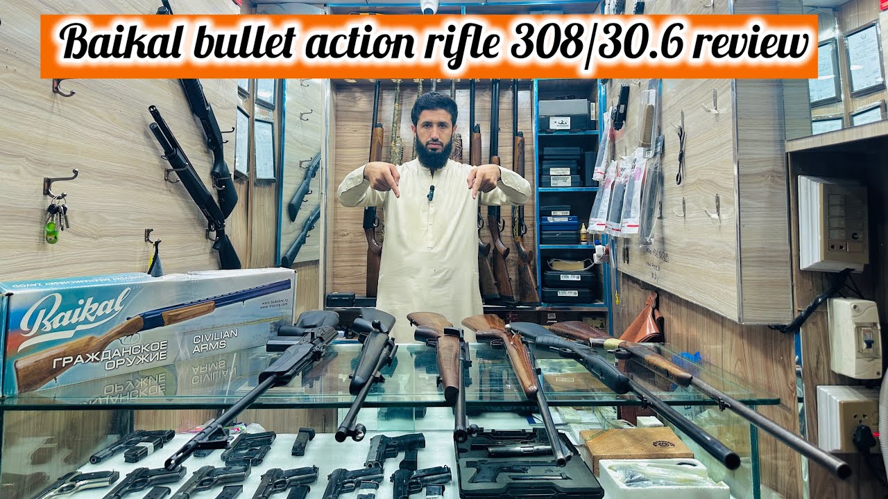 Baikal bolt action rifle 308/30.6 review