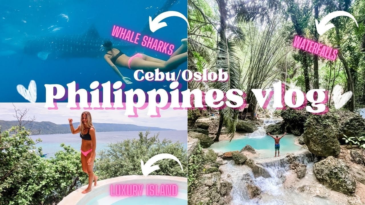 Whale Sharks, Water falls and staying on Sumilon Island in Cebu Philippines!