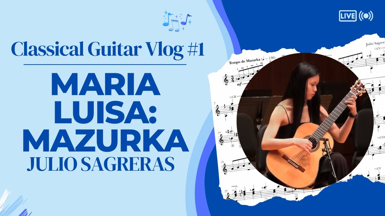 My First College Guitar Performance | CLASSICAL GUITAR VLOG #1