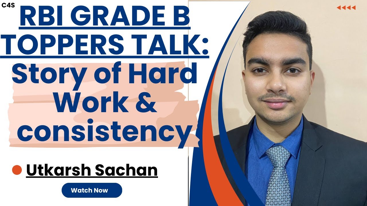 RBI GRADE B 2024 TOPPERS  TALK: Time Management Hacks & Strategies