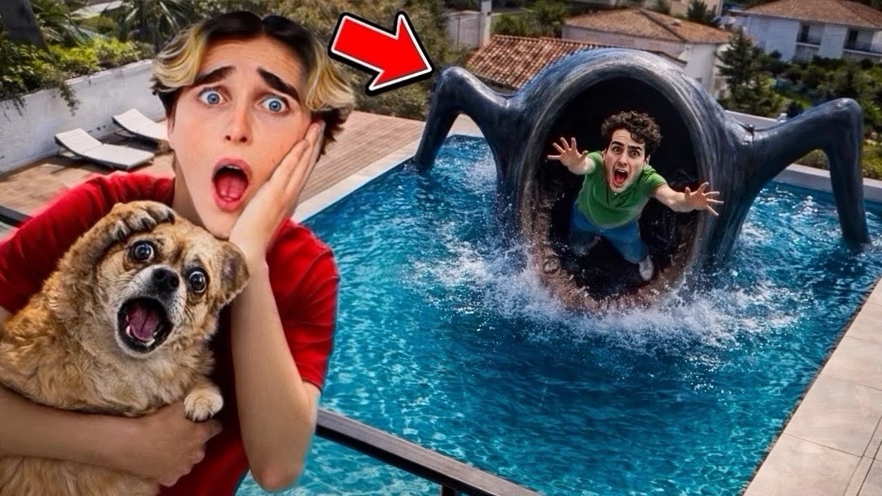 WE FOUND THE SEA EATER IN OUR POOL&hellip;😱