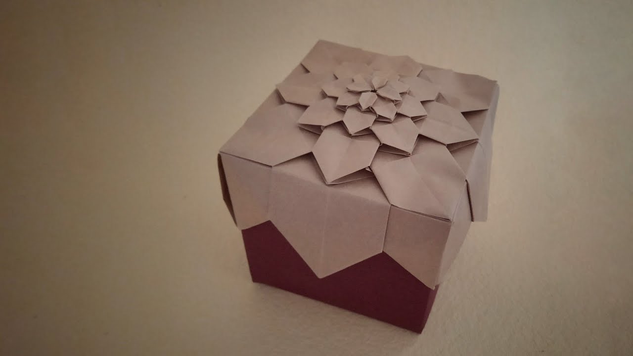 ORIGAMI HYDRANGEA BOX (Designed by Shuzo Fujimoto) 075 9 JUNE 2020