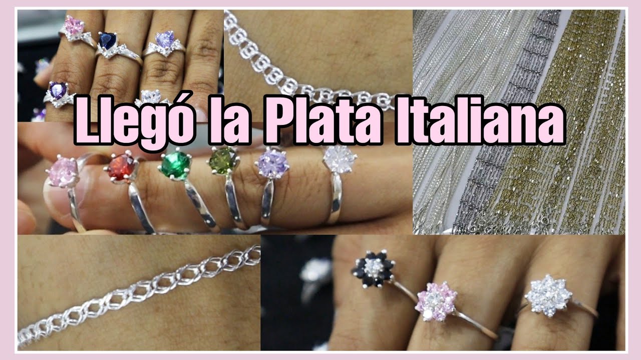 💍Plata Exclusiva Italiana sólo aquí, donde surten los grandes mayoristas de México