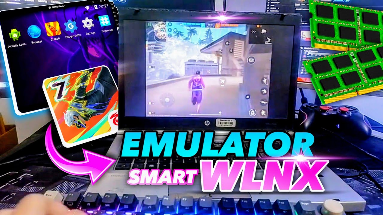 SI TIENES PC GAMA BAJA 👉 PRUEBA ESTE EMULADOR ✅EMULADOR PARA PC DE BAJOS RECURSOS