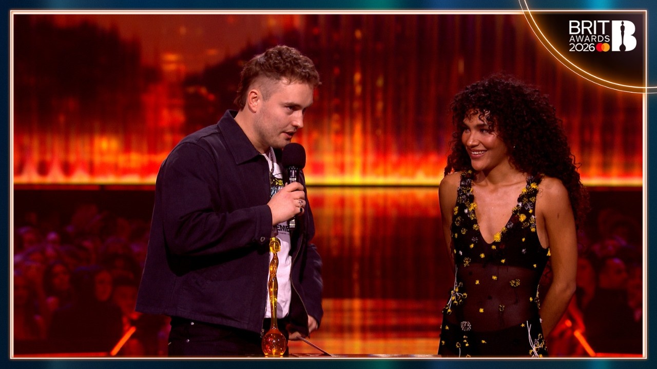 Sam Fender and Olivia Dean Win Song of The Year With Mastercard | BRIT Awards 2026
