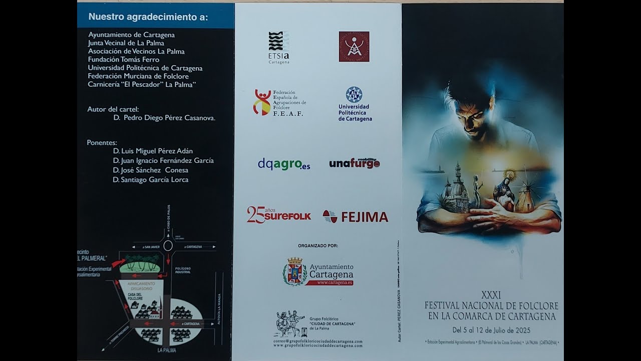 XXXI FESTIVAL NACIONAL DE FOLKLORE EN LA COMARCA DE CARTAGENA. LA PALMA 12 DE JULIO DE  2025