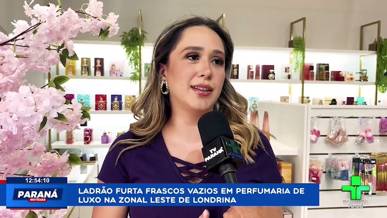 Homem invade perfumaria na zona leste de Londrina, mas se dá mal, levou apenas frascos vazios