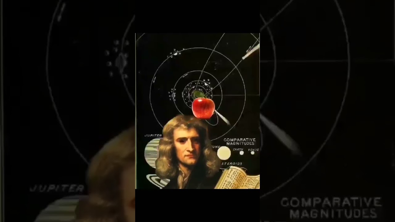 Newton cuando se le cae una manzana (no lo hice yo)